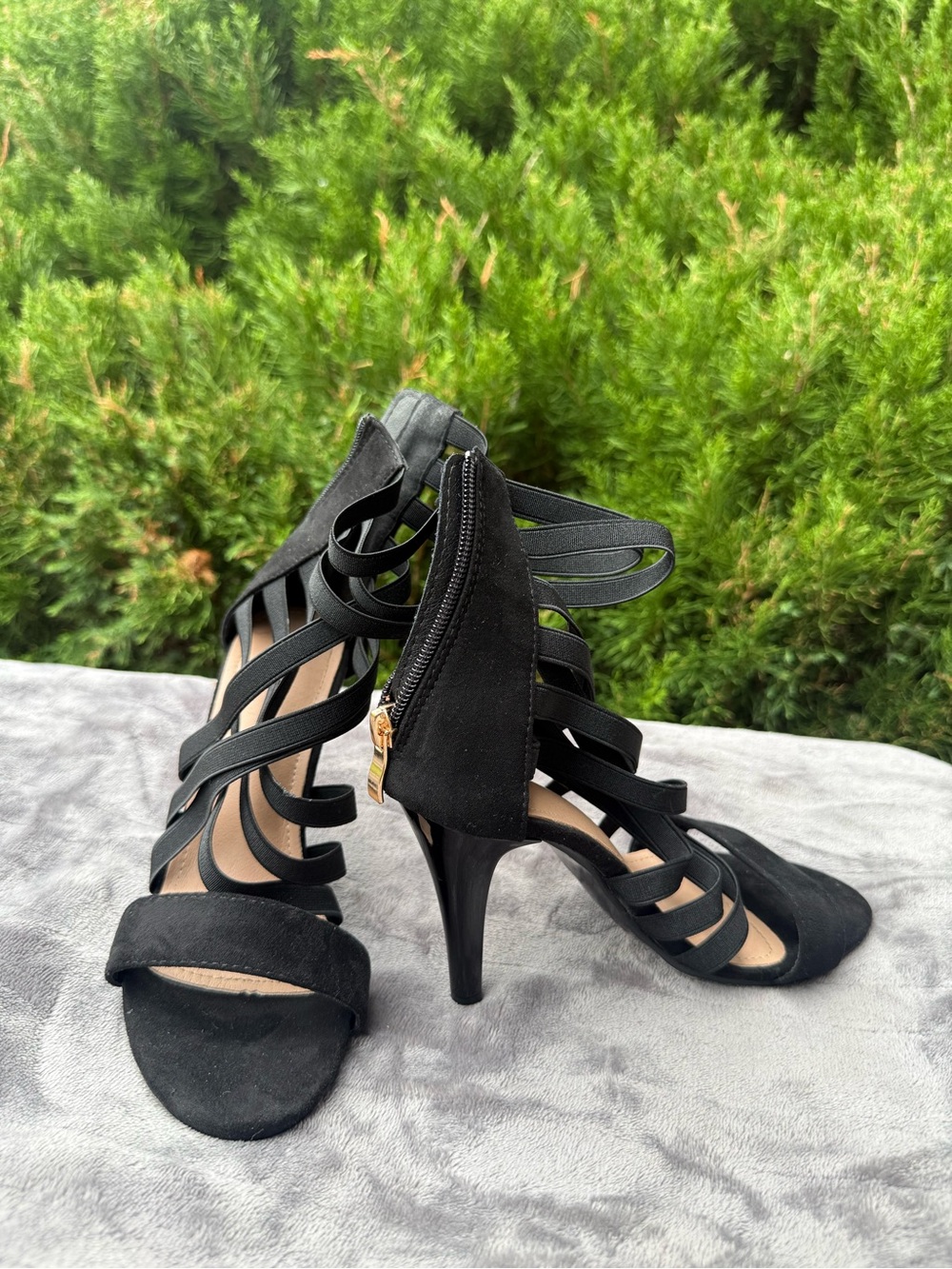 Black latin dance heels